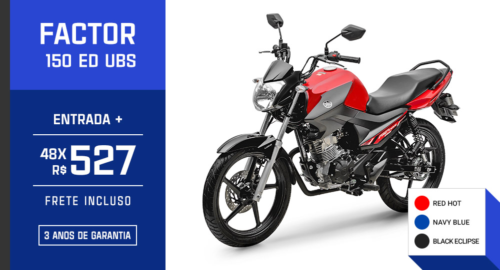 YAMAHA FACTOR 150 UBS 2023 - MOTOATIVA Multimarcas